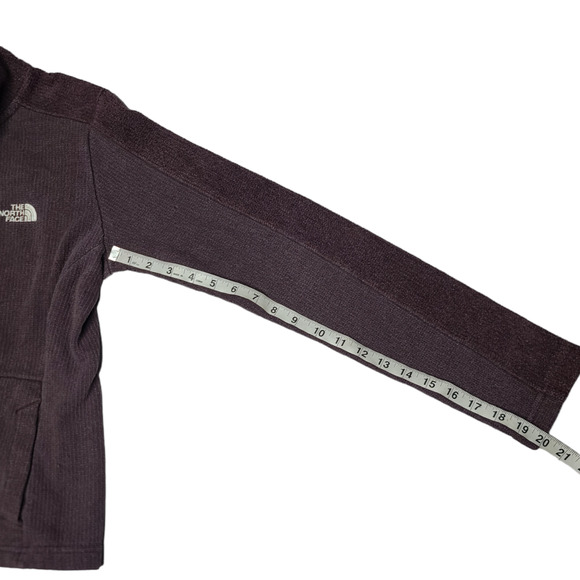 The North Face Women's Brown 1/4 Zip Pullover Sweater - Picture 7 of 7